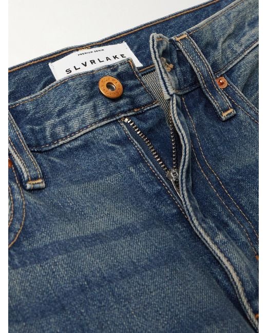 SLVRLAKE Denim Blue Tess Long Boyfriend Jeans