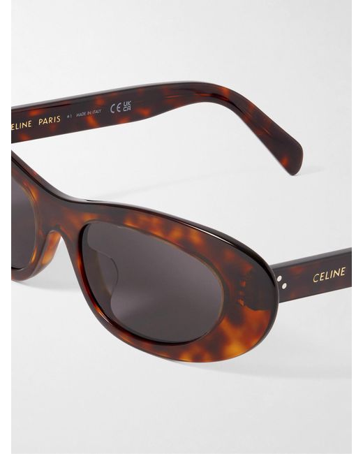 Céline Multicolor Cat-Eye Acetate Sunglasses
