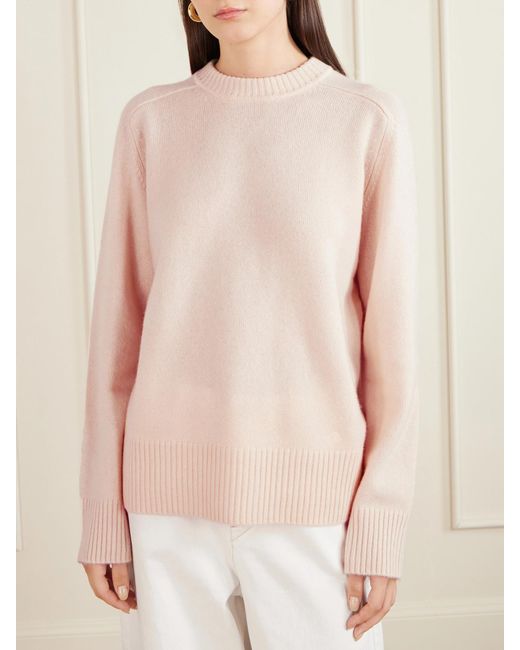 Loulou de Saison Pink Baltra Cashmere Sweater