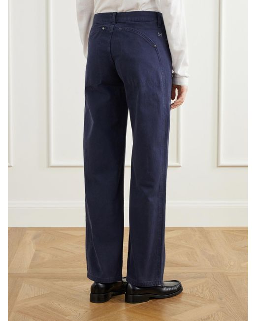 Still Here Blue Supply Jean Mid-Rise Straight-Leg Jeans