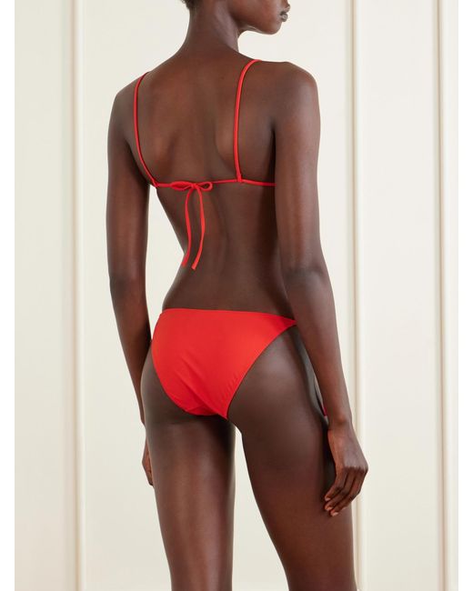 Lido Red Venti Triangle Halterneck Bikini