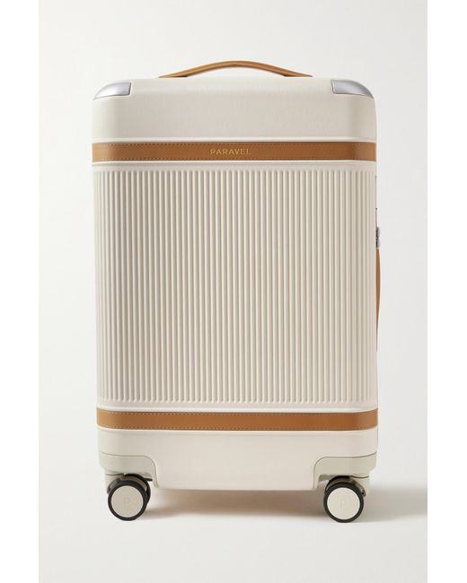 Paravel + Net Sustain Aviator Carryon Plus Vegan Leathertrimmed