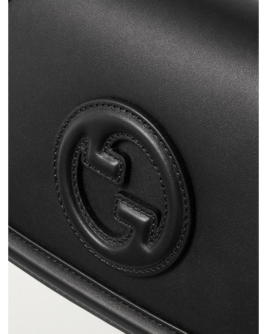 Gucci Black Blondie Leather Shoulder Bag