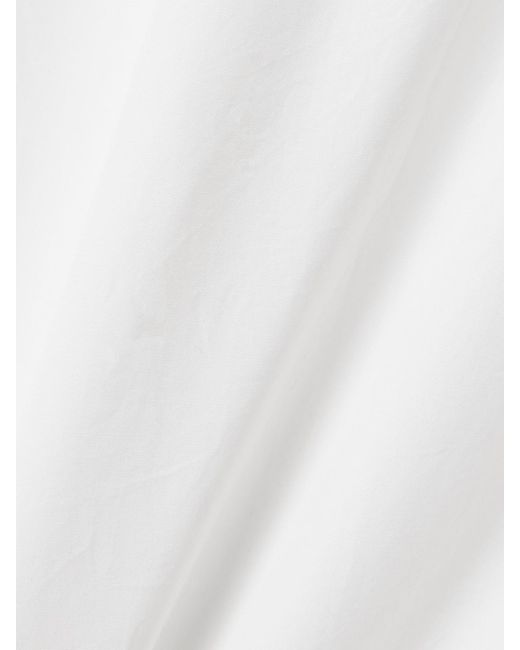 Suzie Kondi White Kappa Cotton-Poplin Shirt