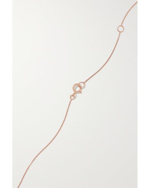 Pascale Monvoisin Black Pierrot N°2 9-Karat Rose And, Bakelite And Diamond Necklace