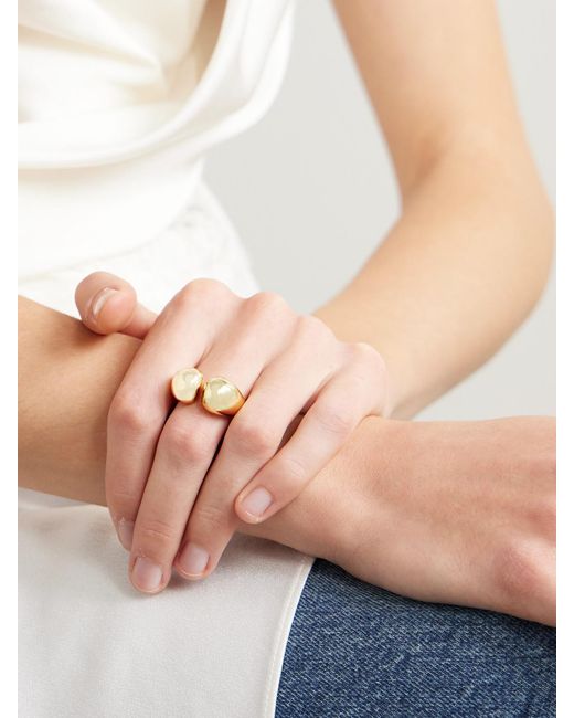 Dinosaur Designs Metallic Sprout-Tone Ring