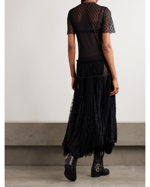 jw anderson cut out dress JW Anderson - Cut Out Detail Asymmetric Dress - green