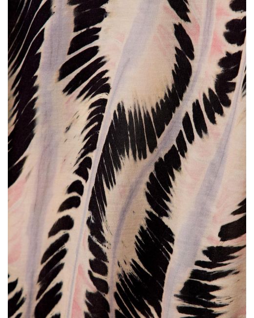 Ulla Johnson White Orla Printed Lyocell-Jersey Midi Dress