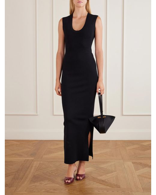 Stella McCartney Blue Jersey Midi Dress
