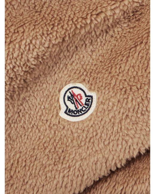 Écharpe En Polaire Et En Duvet Moncler en coloris Natural
