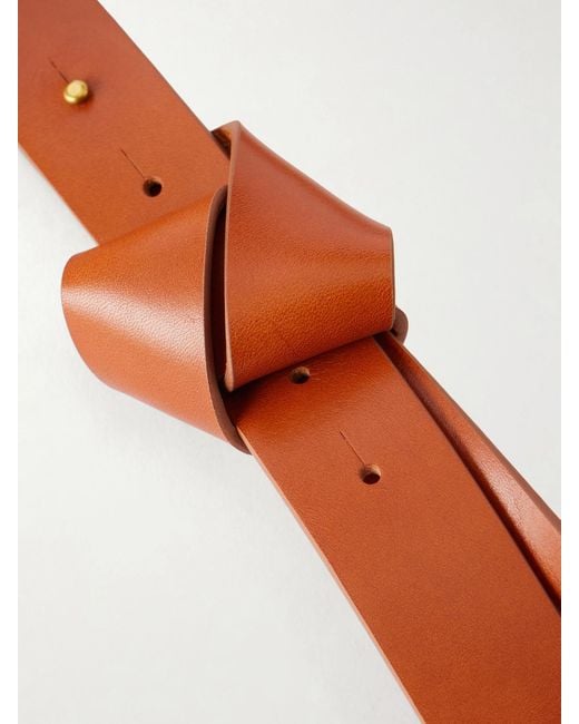 Isabel Marant White Lassio Leather Belt