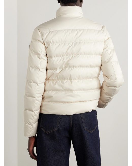 Moncler Natural Bessettes Quilted Shell Down Jacket