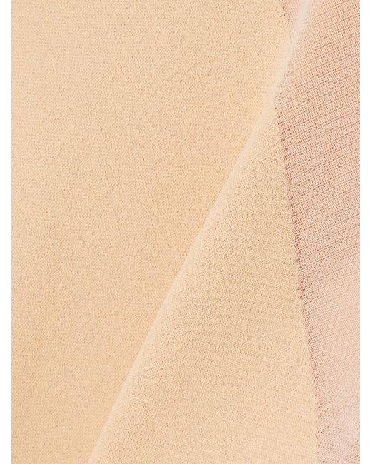 Stella McCartney Natural Miracle Stretch-Knit And Cotton-Blend Bodysuit