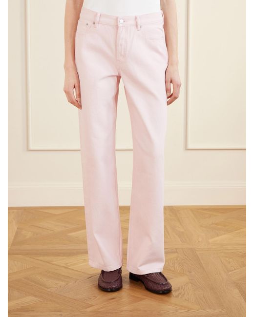 Still Here Pink Everyday Straight-Leg Jeans