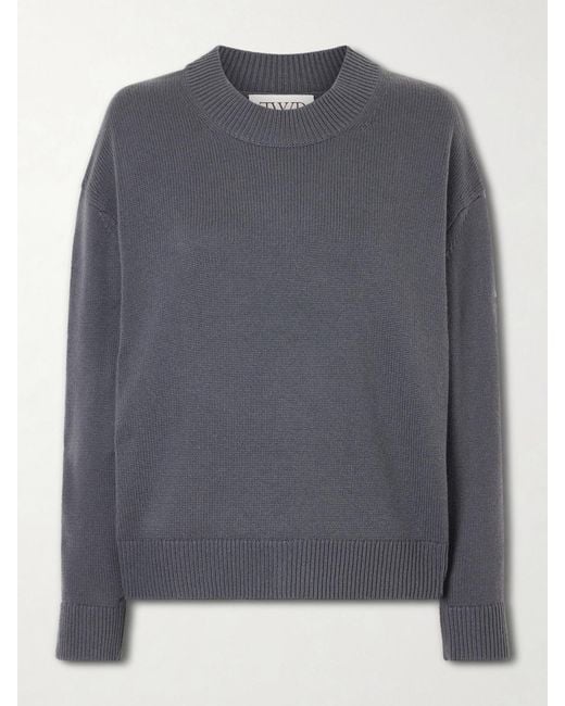 Twp Gray Cashmere Sweater