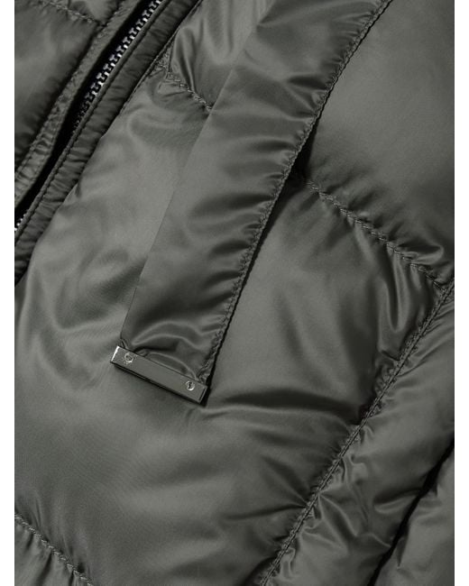 Max Mara Gray The Cube Seie Hooded Quilted Shell Down Jacket