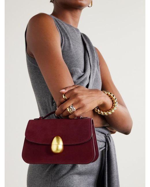 Neous Purple Phoenix 1.0 Suede Shoulder Bag