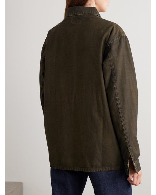 RRL Green Asher Cotton-Canvas Jacket