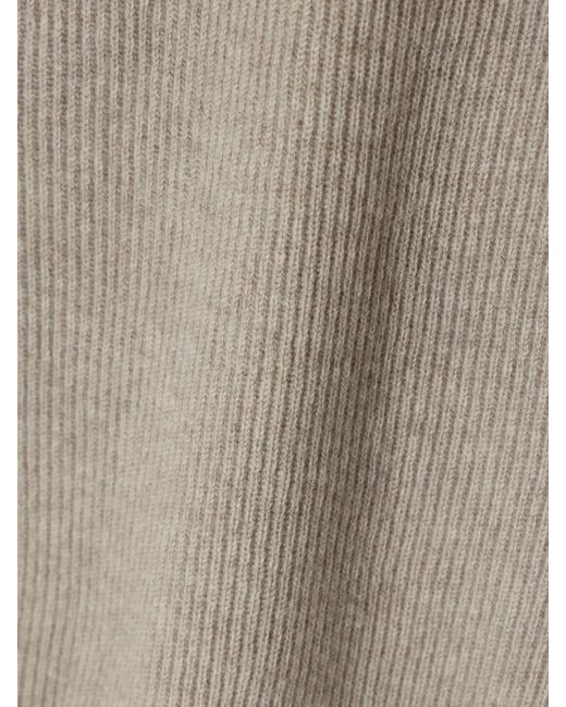 arch4 Natural Cornwall Ribbed Cashmere Sweater