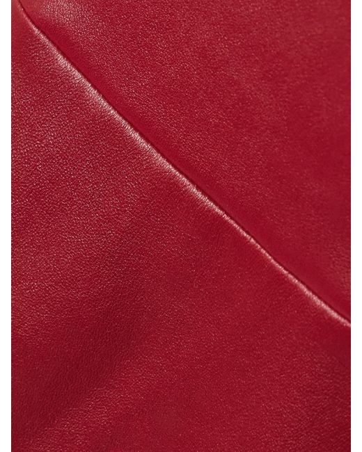 Stouls Jp Twenty Cropped Leather Flared Leggings