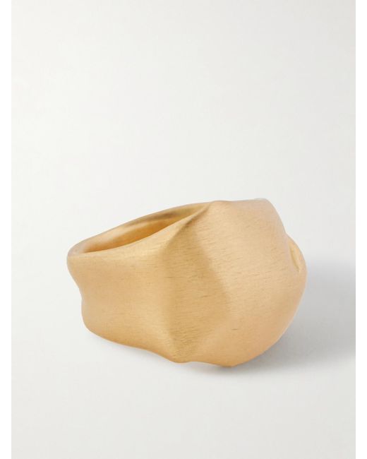 Completedworks Natural The Best Place To Be A Puffin Ring Aus-Vermeil
