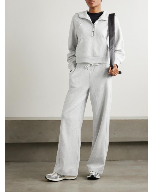 lululemon athletica White Scuba Oversized Hoodie Mit Reißverschluss