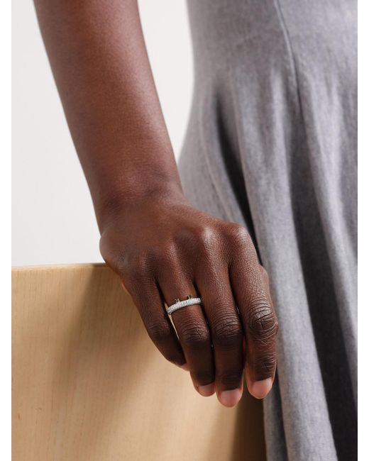 Yvonne Léon Natural Alliance Crapaud 9-Karat Diamond Ring