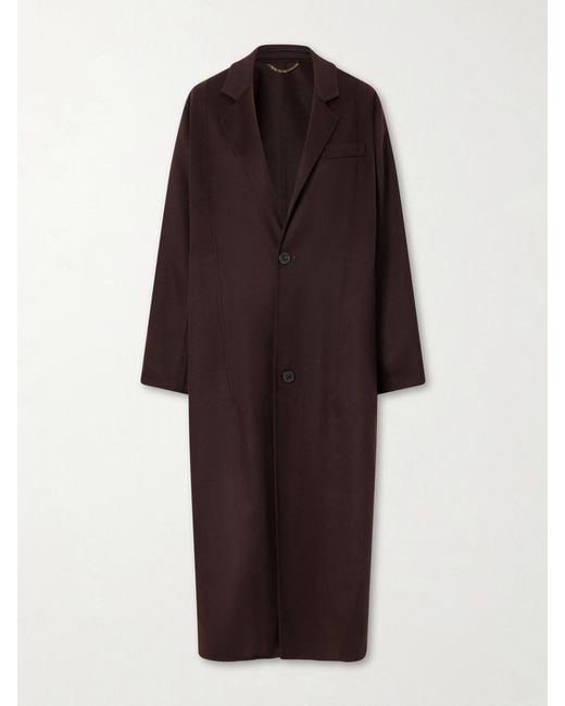 Victoria Beckham Red Wool-Blend Coat