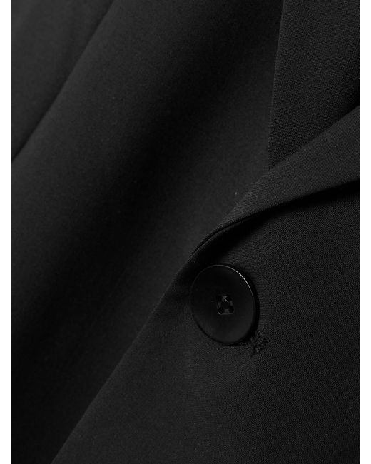 Tibi Black Woven Blazer