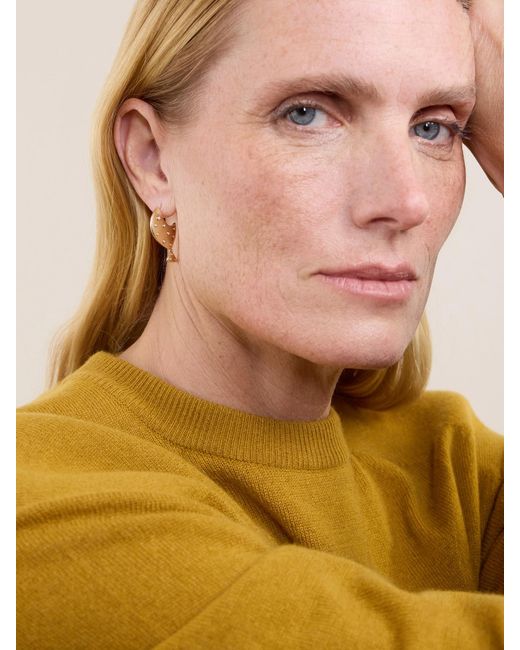 Yvonne Léon Natural Poisson Clown 9-Karat Diamond Single Earring