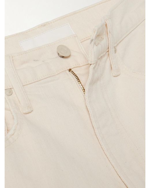 Mother Natural Net Sustain The Half Pipe Ankle High-Rise Tapered Jeans