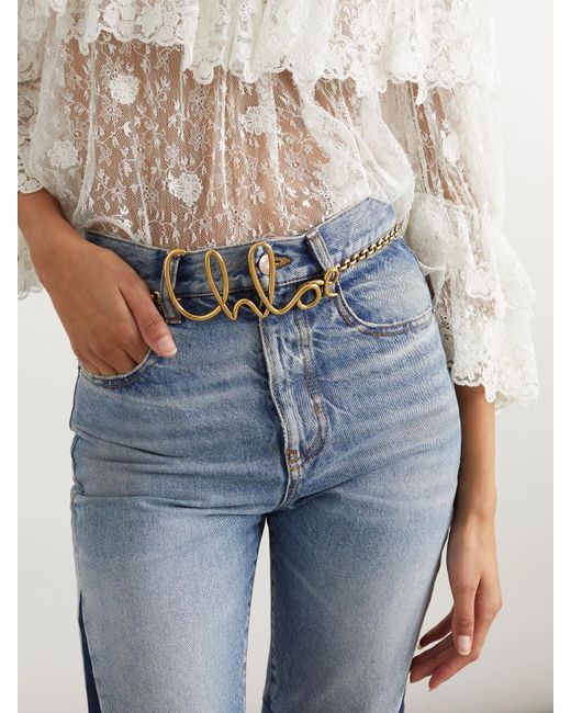 Chloé Natural Tone Belt