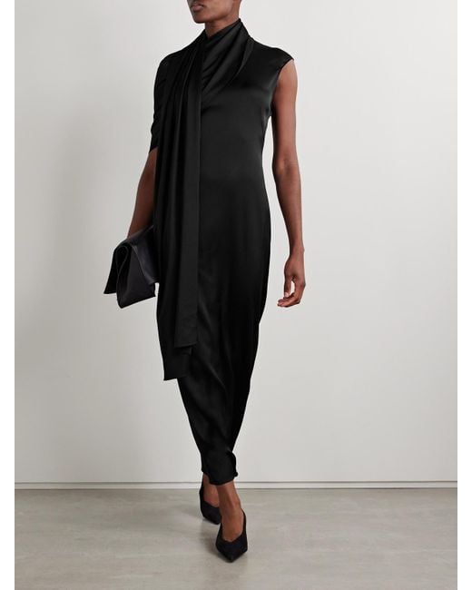 another tomorrow black dress Sarong Tie Dress