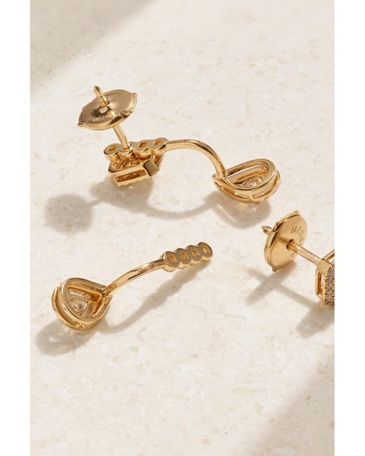 Messika Natural My Twin Toi & Moi 18-Karat Diamond Earrings