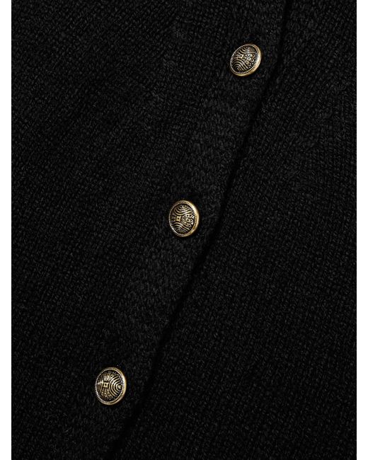 Khaite Black Ambre Cardigan Aus Einer Kaschmirmischung