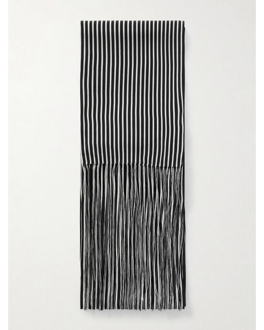 Sharon Wauchob Gray Otellia Printed Silk Scarf