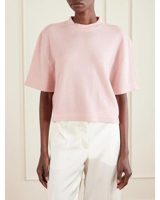 Sa Su Phi Pink Cashmere T-Shirt