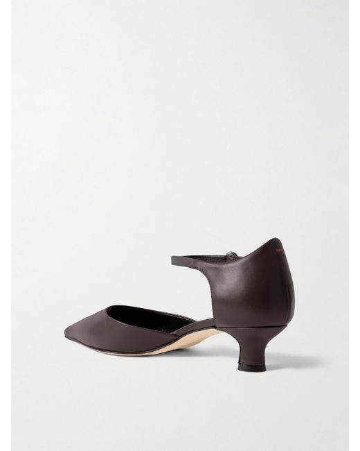 Aeyde Natural Tillie Leather Pumps