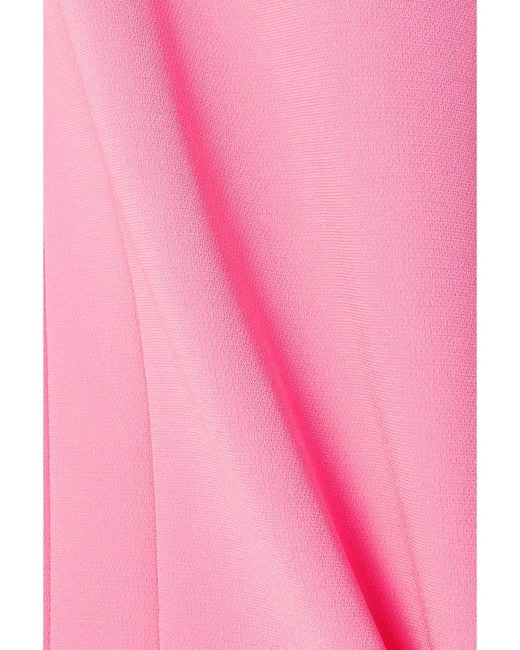 Robe Midi Bustier En Cady Elizabeth A.L.C. en coloris Pink