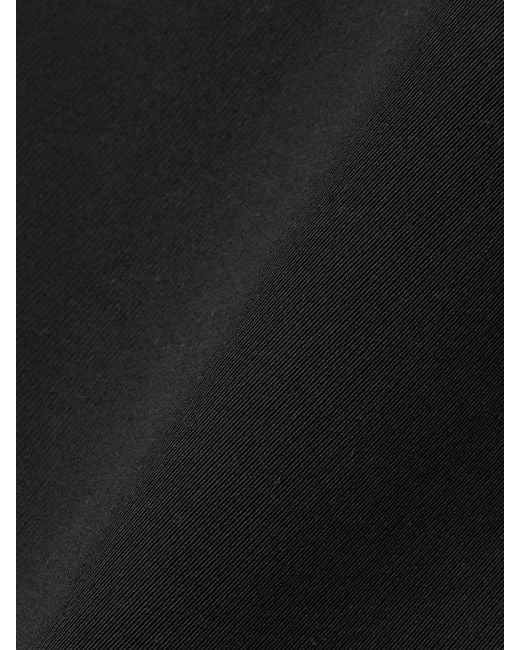 Chloé Black Scalloped Cotton-Blend Mini Skirt