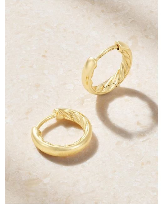 David Yurman Natural Mercer 18-Karat Earrings