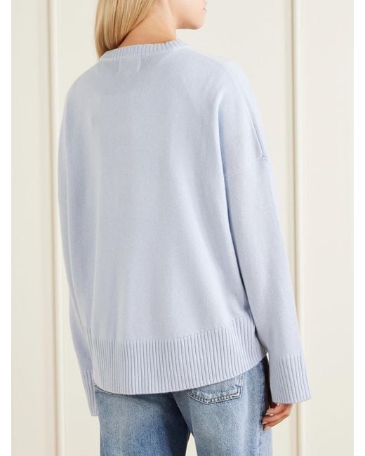 Loulou de Saison White Anton Cashmere Sweater