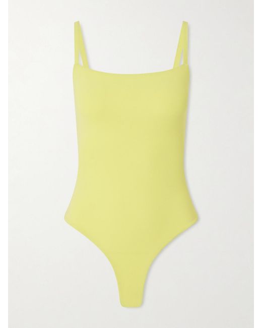 Kiki de Montparnasse Yellow Euchaffe Swimsuit