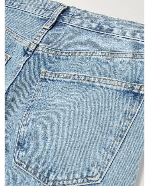 Agolde Blue '90S Pinch High-Rise Straight-Leg Jeans
