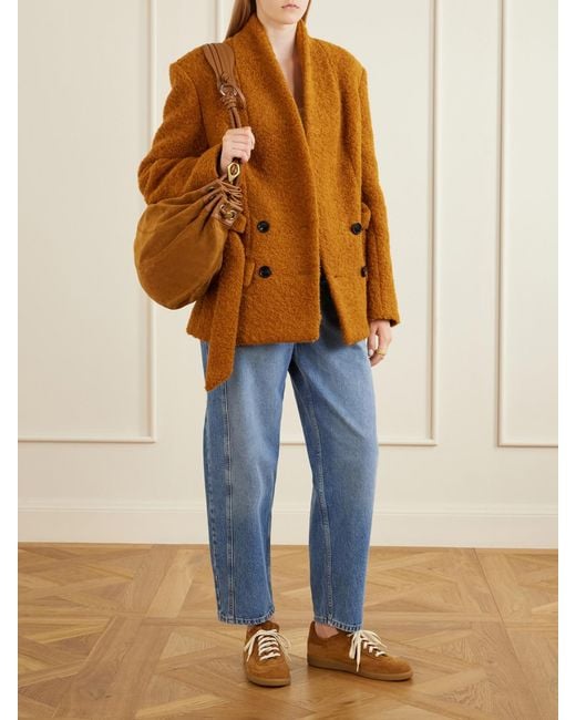 Isabel Marant Brown Brecy Suede Sneakers