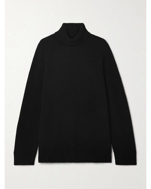 Pull À Col Roulé En Cachemire Hepny The Row en coloris Black