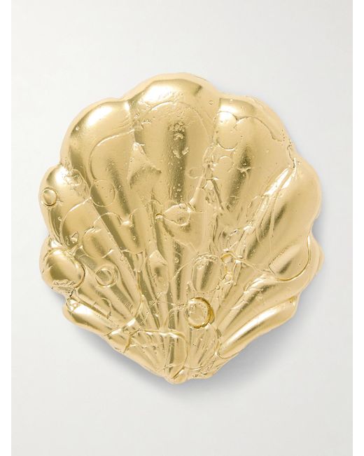 YSSO Metallic Aphrodite Vergoldete Brosche