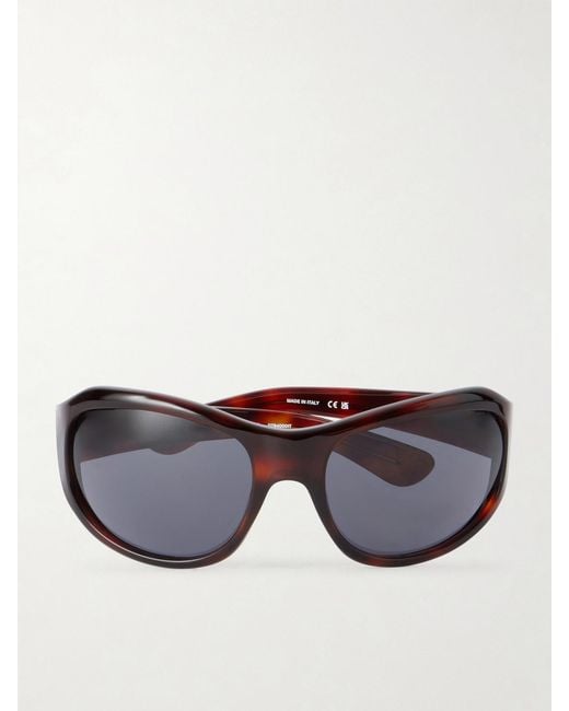 THISTLES Multicolor The Atlas Round-Frame Acetate Sunglasses