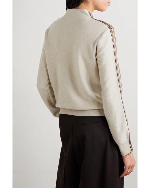 Loro Piana Natural Dolce Vita Striped Cashmere Sweater
