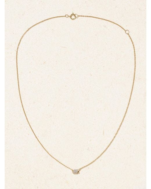 Tour De Cou En Or 10 Carats (416/1000) Et Diamants Twinkling Twine STONE AND STRAND en coloris Natural